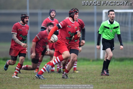 2018-11-11 Chicken Rugby Rozzano-Caimani Rugby Lainate 149